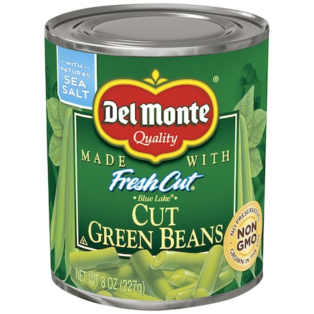 Del Monte Cut Blue Lake Green Bean 8 oz. Can, PK12 2000200